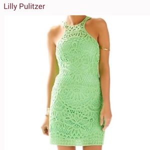 Lily Pulitzer green knit dress